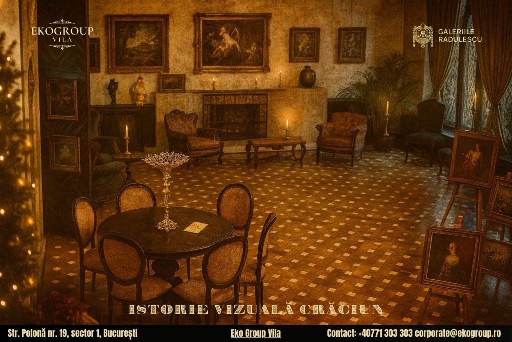 Povestea Crăciunului în anii ’30 la Eko Group Vila: o călătorie prin artă și istorie